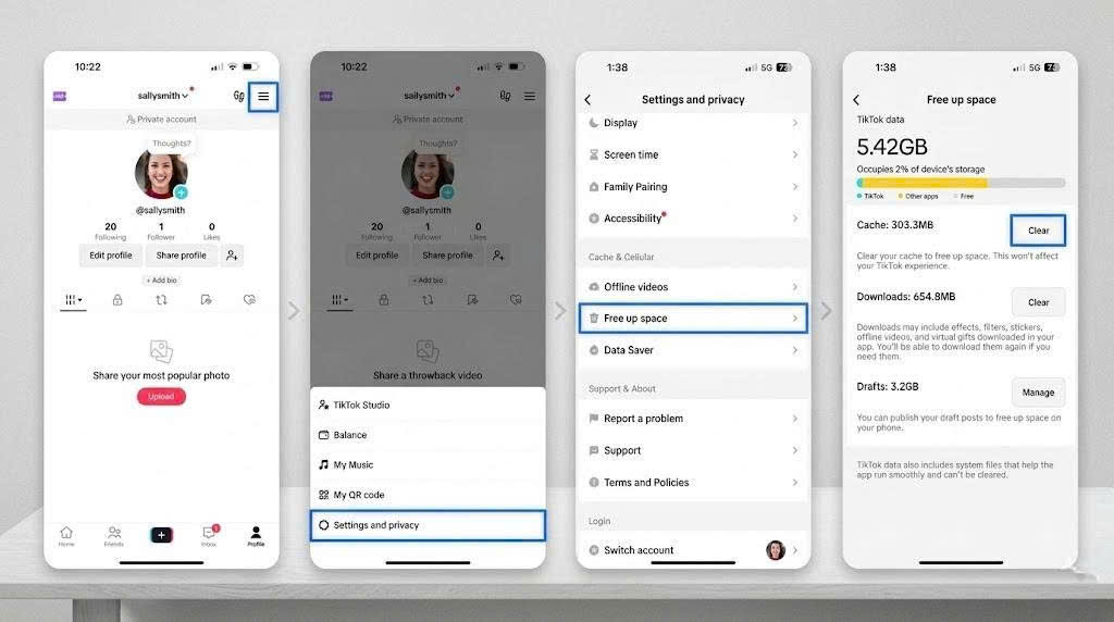 7 Effective Ways to Fix the Unable to Download TikTok Videos Error - TikMate guide