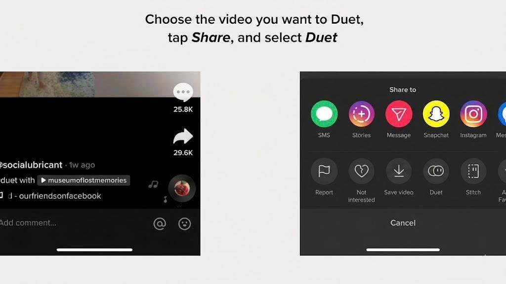 How to Duet on TikTok to Go Viral That 90% of Beginners Don’t Know - TikMate guide